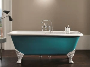 BLEU PROVENCE Прямоугольная чугунная ванна на ножках Vasche in ghisa su piedi