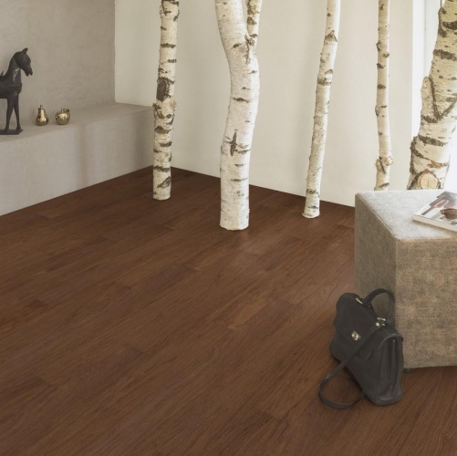 Паркетная доска Kaindl EI40AB0 LM Марун Дуб Натур (Гладкая) 1383х159 мм 5000200018 - Вид №4