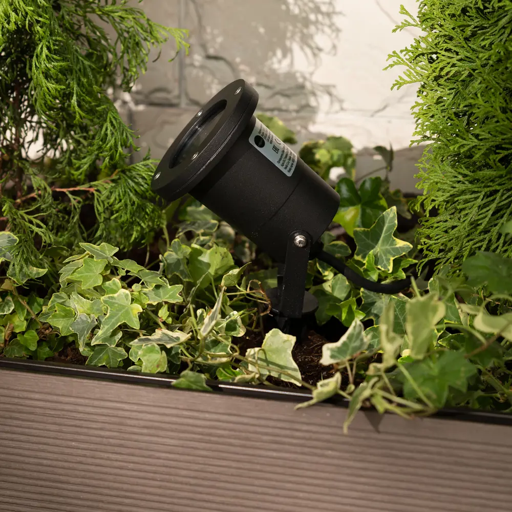 Светильник уличный спот KREAFORTA Sartang GU10 IP65 цвет черный STLM-2135952