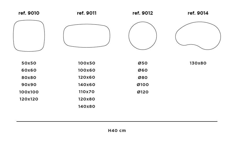 Квадратный садовый столик MUSOLA Nansa ARCH-00080854 - Вид №3