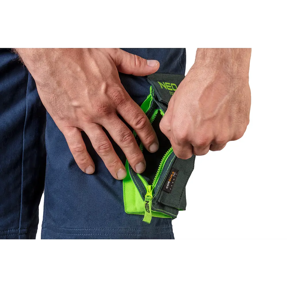 Шорты Neo Tools Premium темно-синие/зеленые размер L рост 181-184 83304039 STLM-2014114  - Вид №6