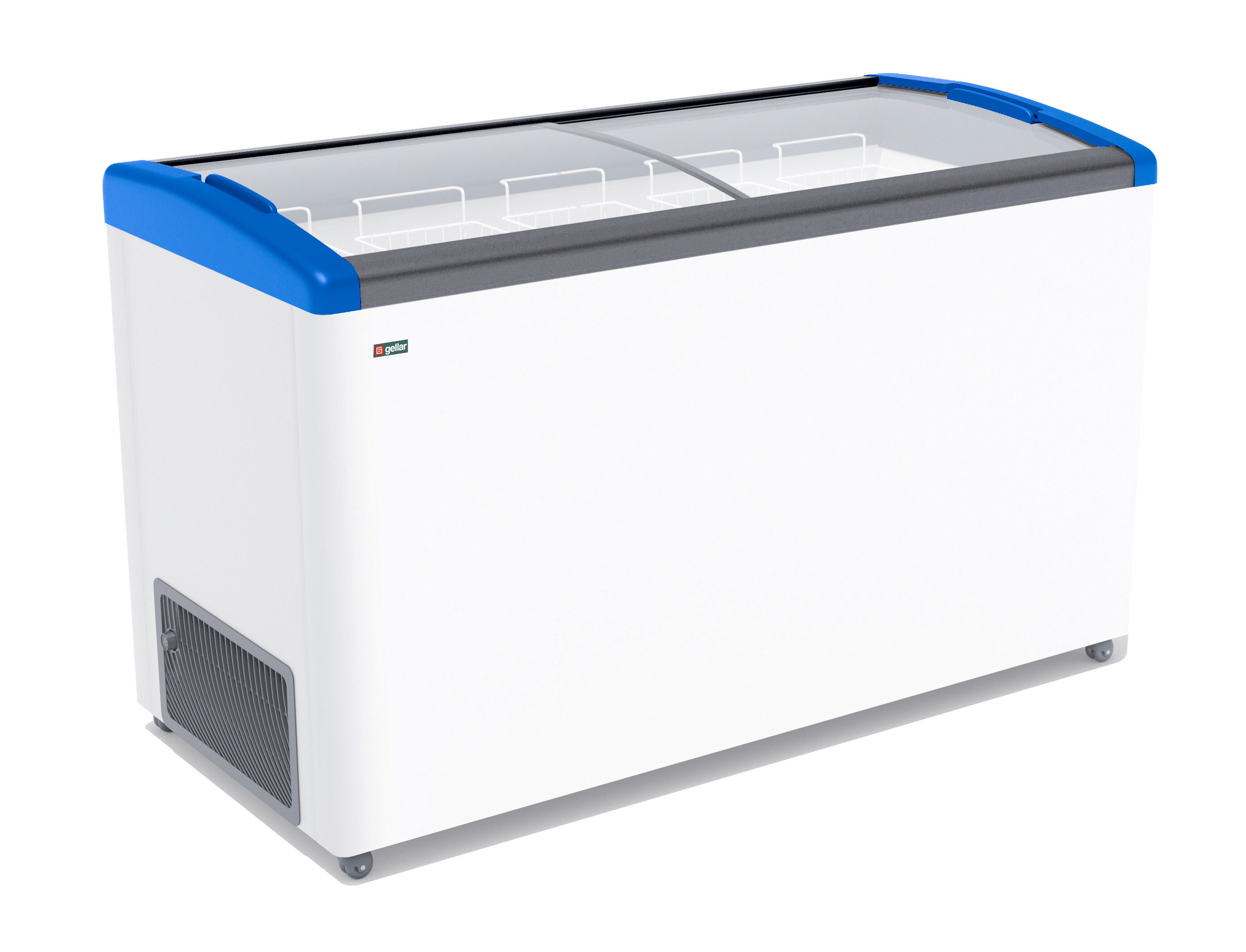 1229594 Морозильный ларь Frostor Gellar FG 500 E белый, синий STDN-0041301
