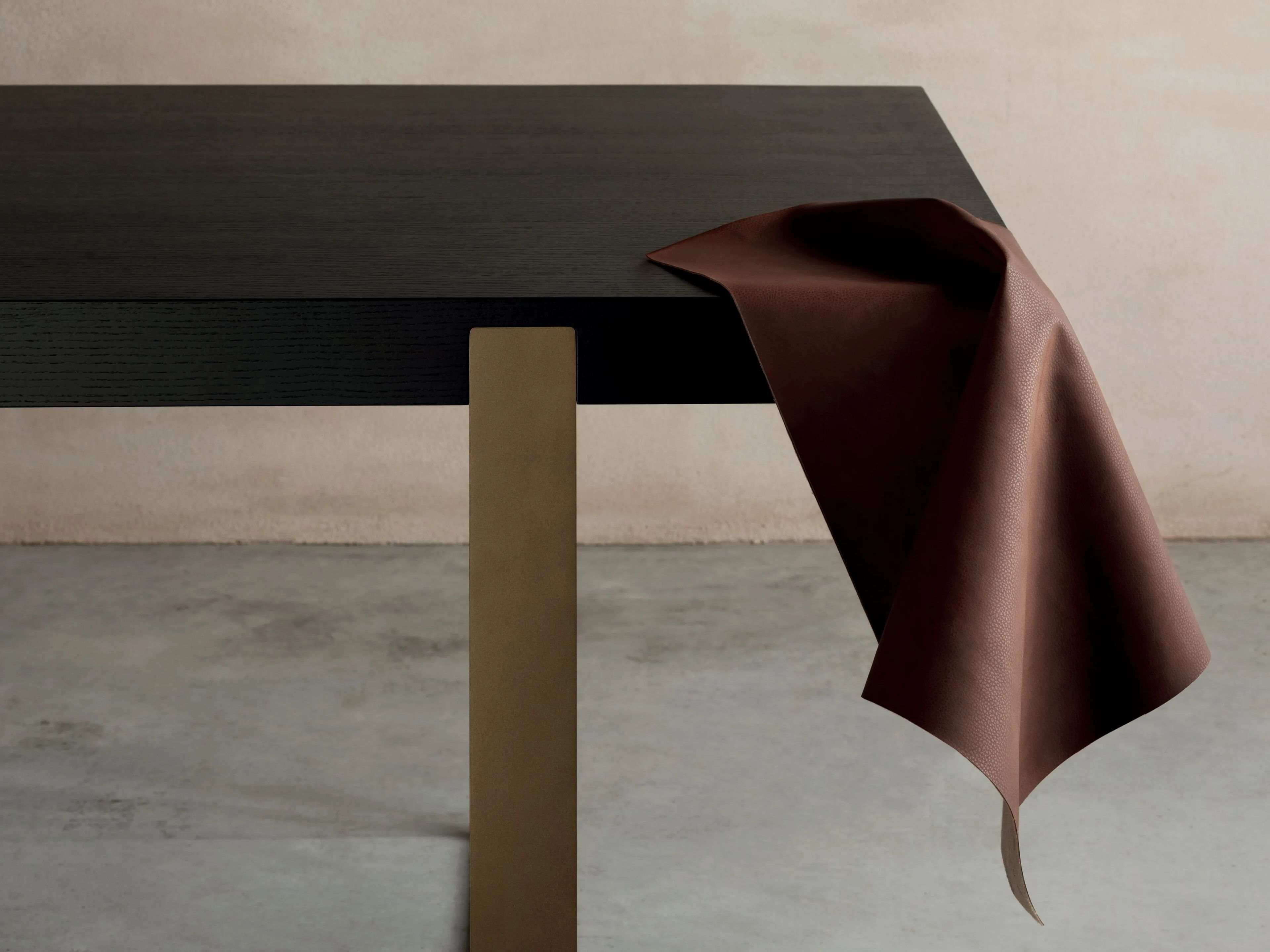 Прямоугольный обеденный стол из шпона Riccardo Rivoli NASTRO ARCH-00115193 - Вид №4