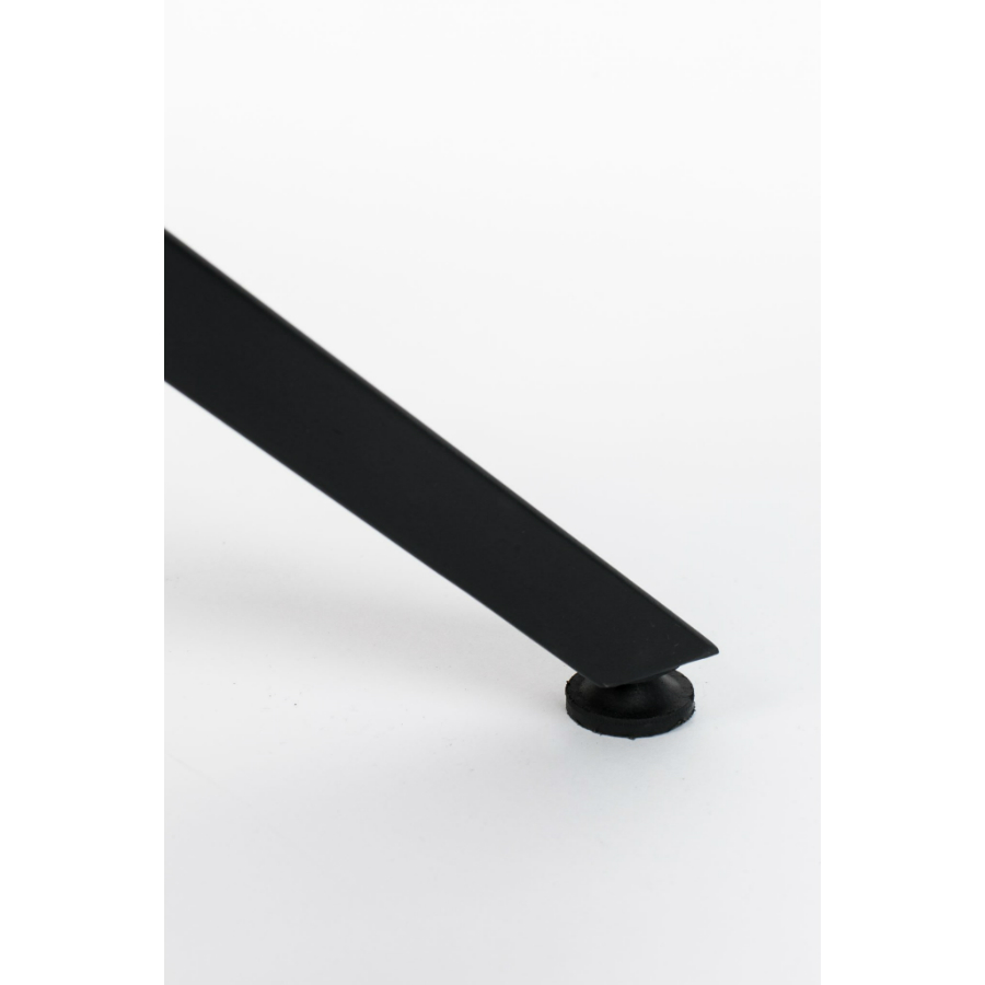 Стол Maze, квадратный, черный White Label Living 2100086 - Вид №6