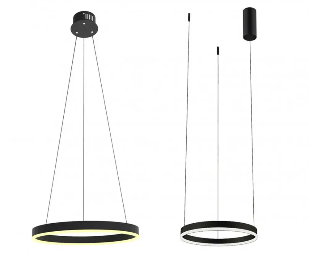98257972 Светильник подвесной светодиодный KINK LIGHT Тор 08212.19A(4000K) 8 м² цвет черный STLM-0609545