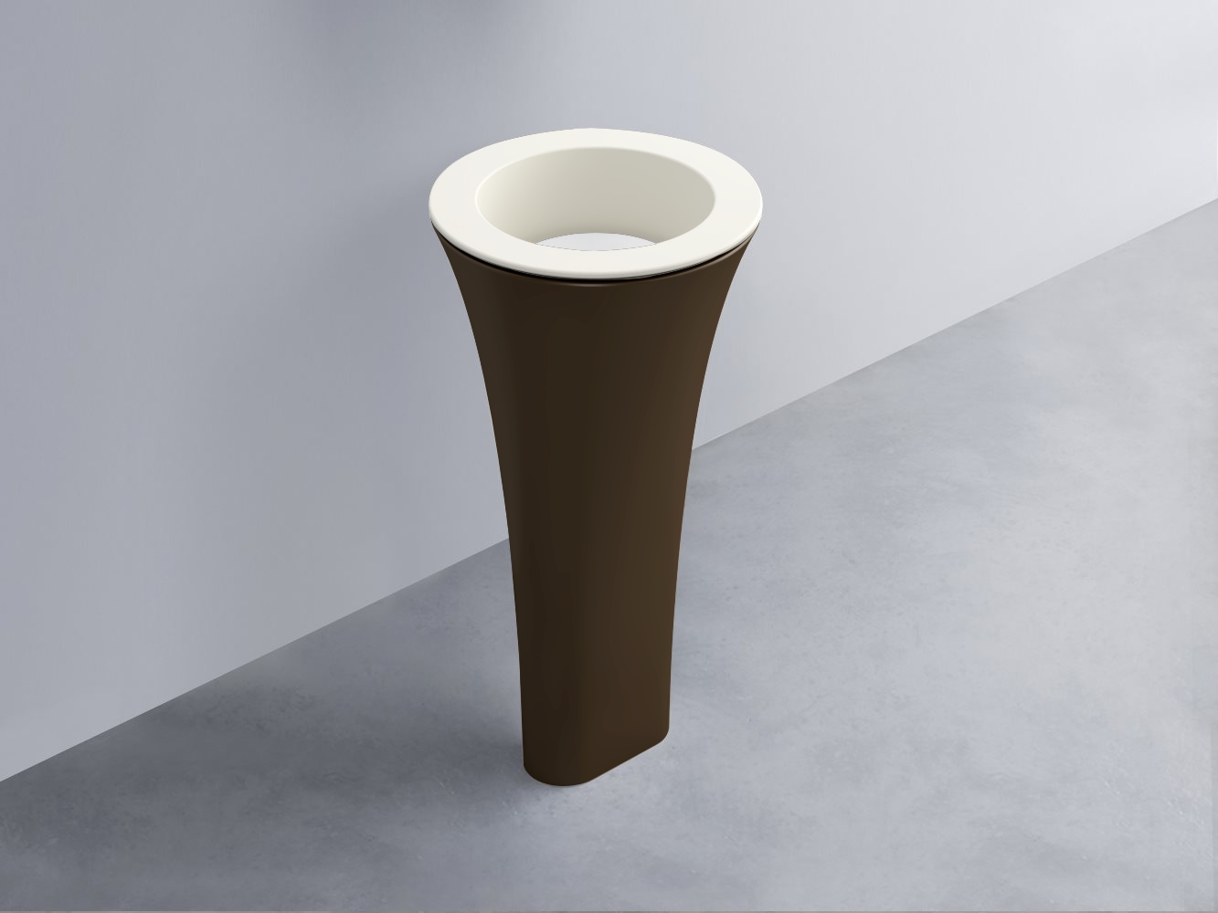 AMLA45-TL+AMPILT-BL+AMCOLT-CA Раковина Amedeo Tondo отдельностоящая cielo Enjoy + Amedeo Ceramica Cielo