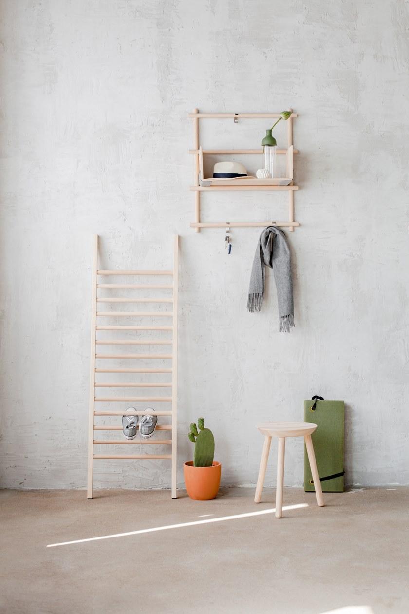 EMKO Низкий табурет из массива дерева Naïve Naive sun-id-1345361 - Вид №4