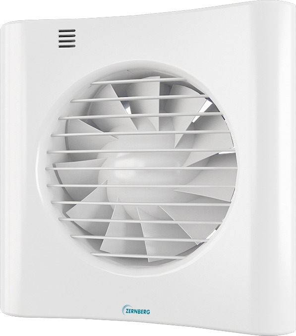 91018607 Вентилятор вытяжной Sapfir DWA-100F-16-1-0-3WH D99 мм 40 дБ 120 м³/ч цвет белый STLM-0443691 ZERNBERG