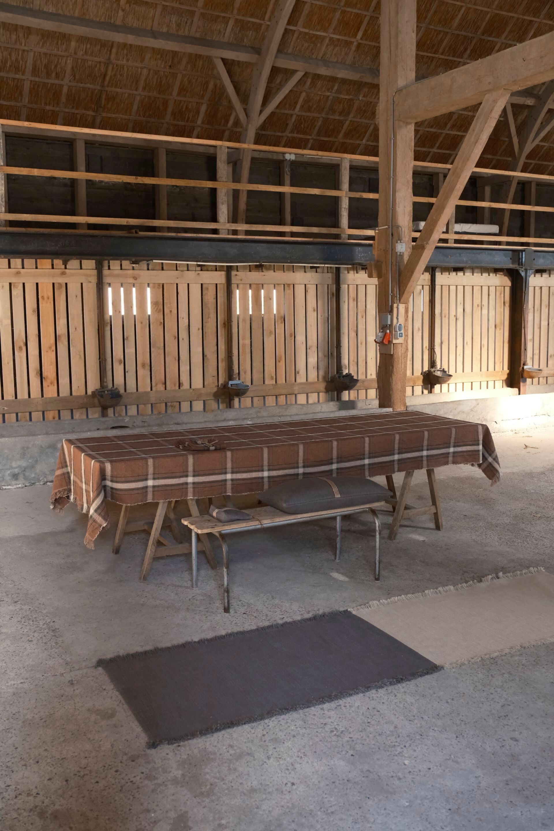 Прямоугольная ткань сплошной цвет ковер Libeco Home CONSTRUCTION ARCH-00134839 - Вид №2