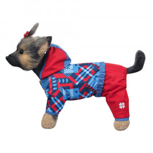 ПР0038286 Комбинезон для собак Прогулочный унисекс-3 28см Dogmoda