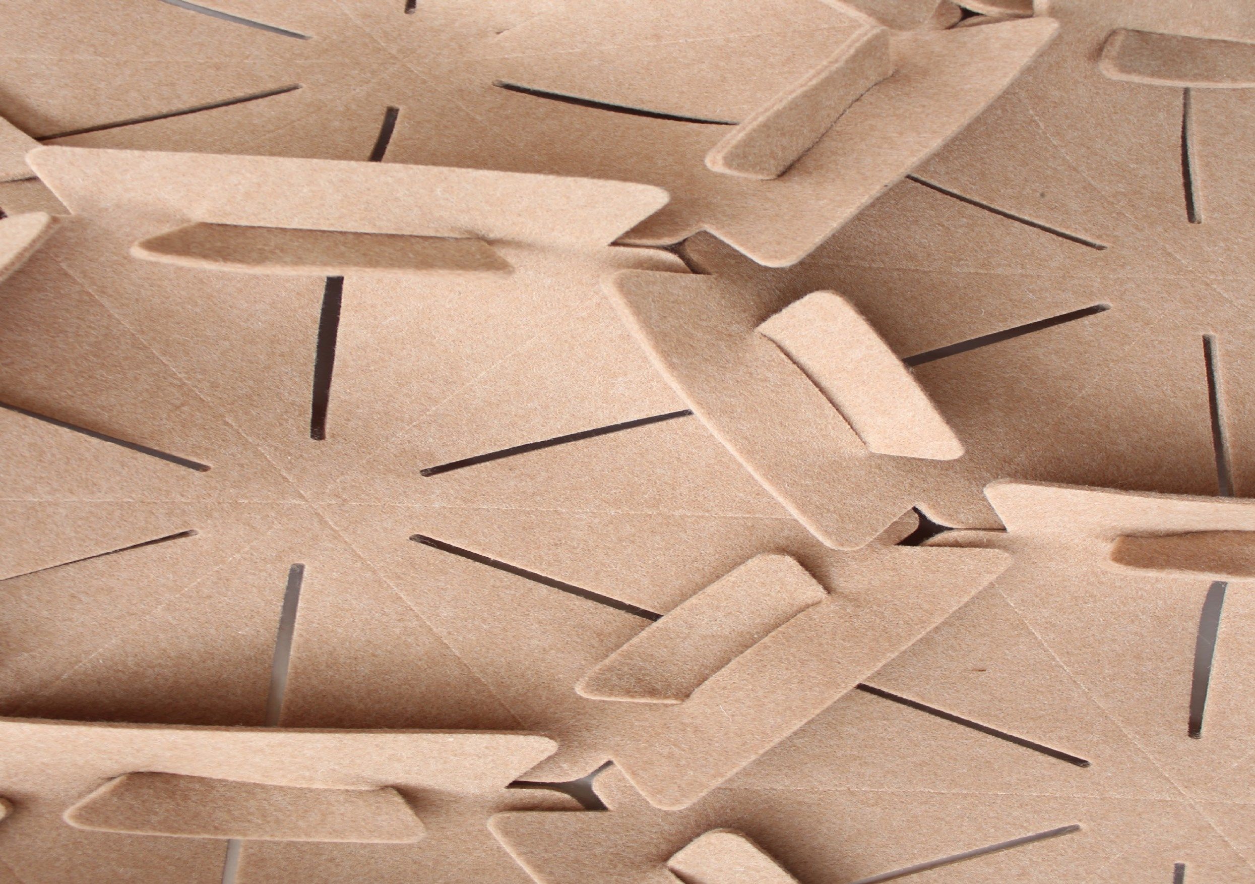 Акустическая подвесная панель из ПЭТ Slalom войлок ARCH-00038651 - Вид №7