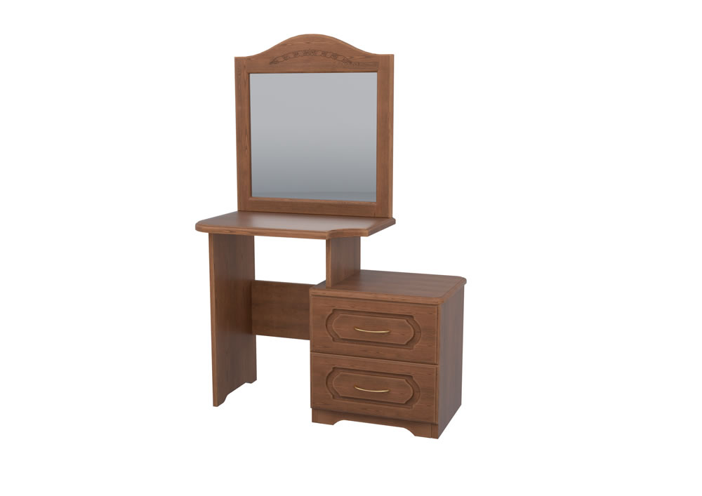 Трюмо с зеркалом и тумбой белый ясень №1 DREAMLINE  176750 Белый  - Вид №1