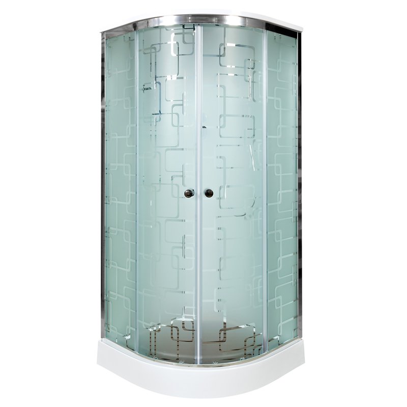 L 909 стандартная Душевая кабина DETO Серия L ЕМ1590 с гидромассажем (гм.) - Вид №34