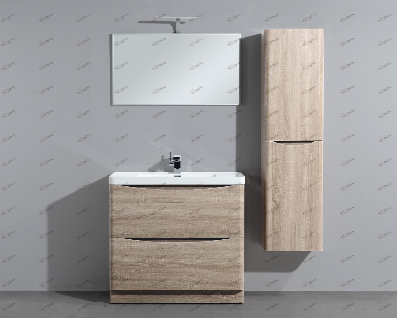 Мебель для ванной BelBagno ANCONA-N-1000-2C-PIA-WO 
