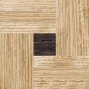 Напольное покрытие из дерева (инкрустация "wenge" из светлого дуба) ddcz33 rc we Devon Devon INTARSIA