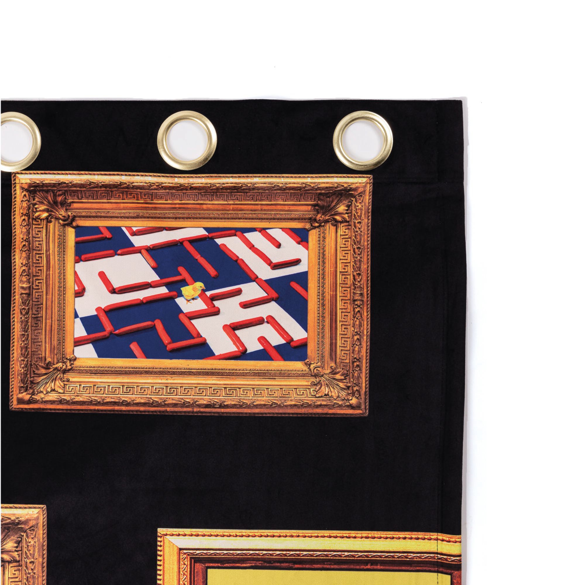 Занавеска для душа из полиэстера Seletti Seletti wears Toiletpaper ARCH-00067827 - Вид №1