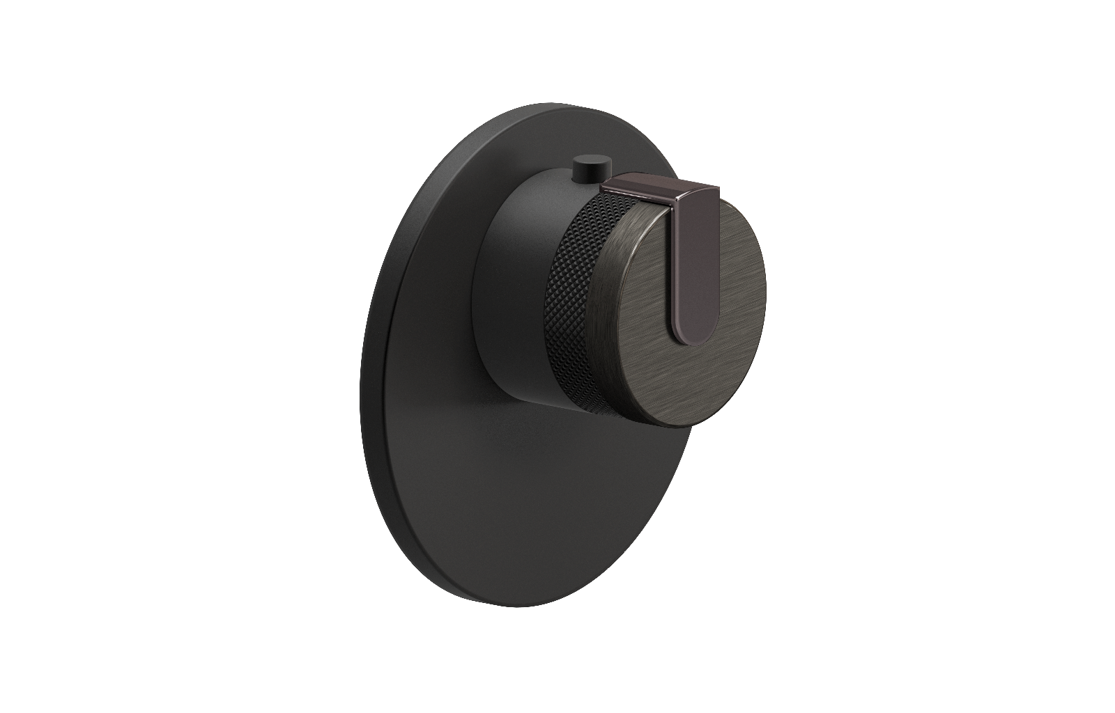 E-8027-R1BOXE-L1OX-MBK-T Термостатический переключатель 3/4-Внешняя часть GRAFF MOD+