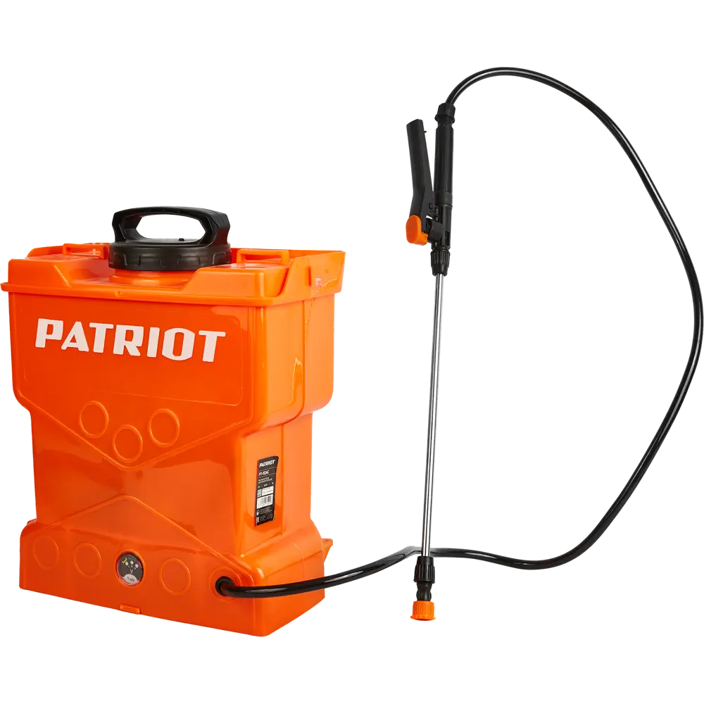 Аккумуляторный ранцевый опрыскиватель PATRIOT PT-112AC с удлиненным шлангом 85319781 АС STLM-0061313