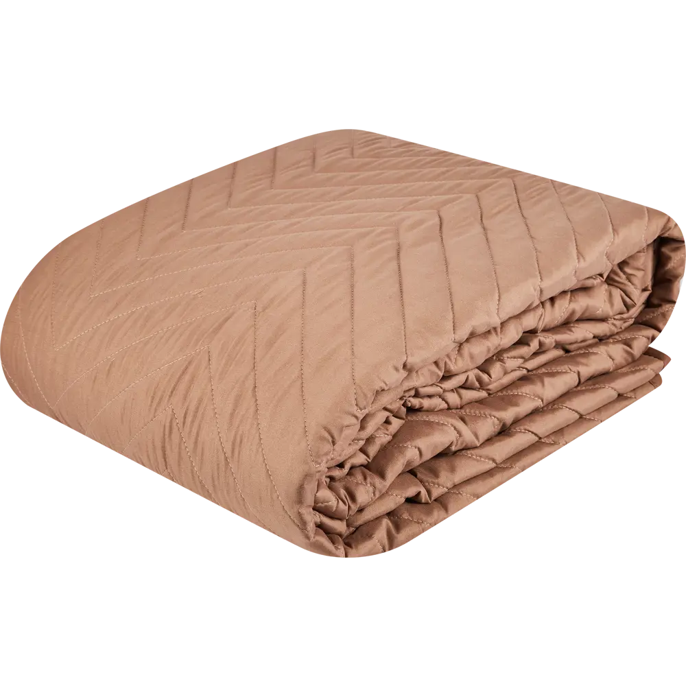 Покрывало Нью 200x240 см микрофибра цвет коричневый Terra 3 86447370 STLM-2099568 SEASONS 