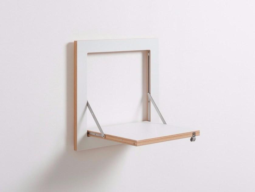 AMBIVALENZ Складная фанерная полка Fläpps shelf 40×40-1 Fl020002 - Вид №1