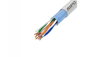 17615016 Кабель витая пара FTP4 CAT5E 24AWG Cu 100m 001-122015/100 Ripo