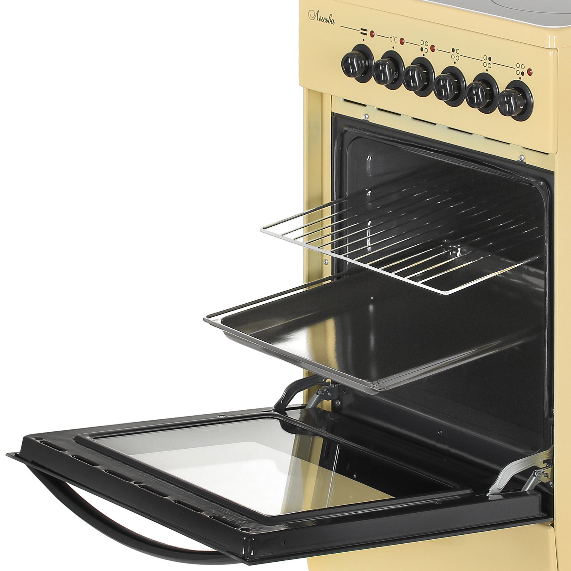 8195105 Электрическая плита Лысьва EF4011MK00 бежевый STDN-0141331 - Вид №5