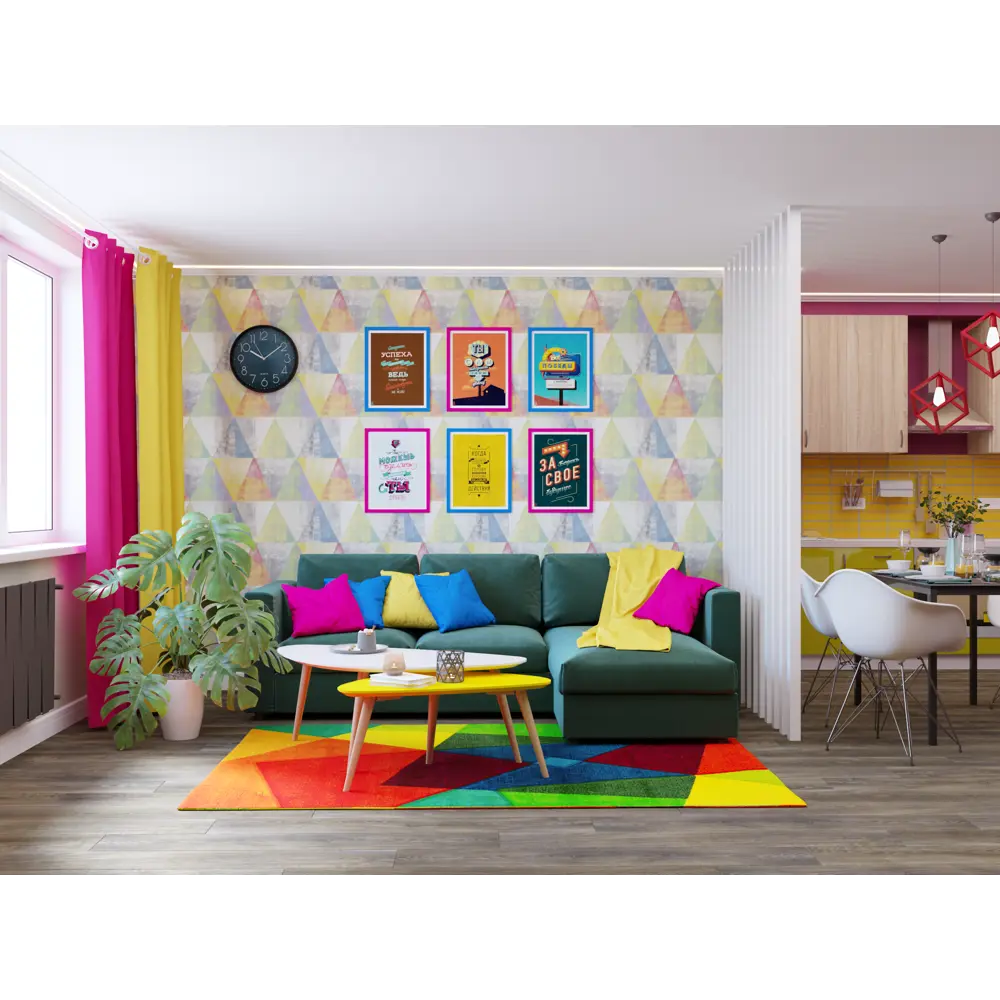 Рамка Inspire «Color», 30х40 см, цвет фуксия 18751339 STLM-2182399  - Вид №4