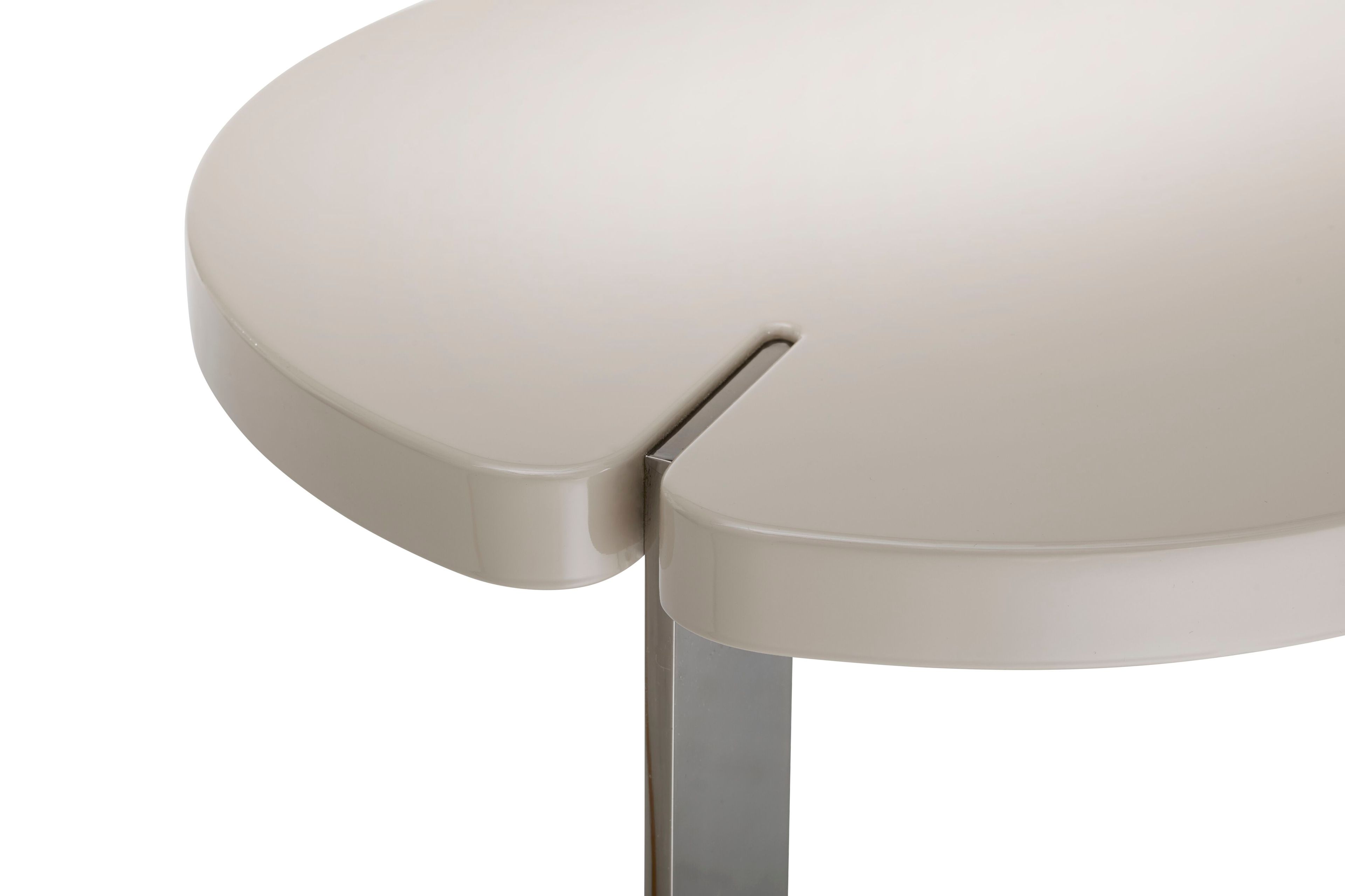 Деревянный круглый журнальный столик Saba Italia BUTTER ARCH-00113546 - Вид №1