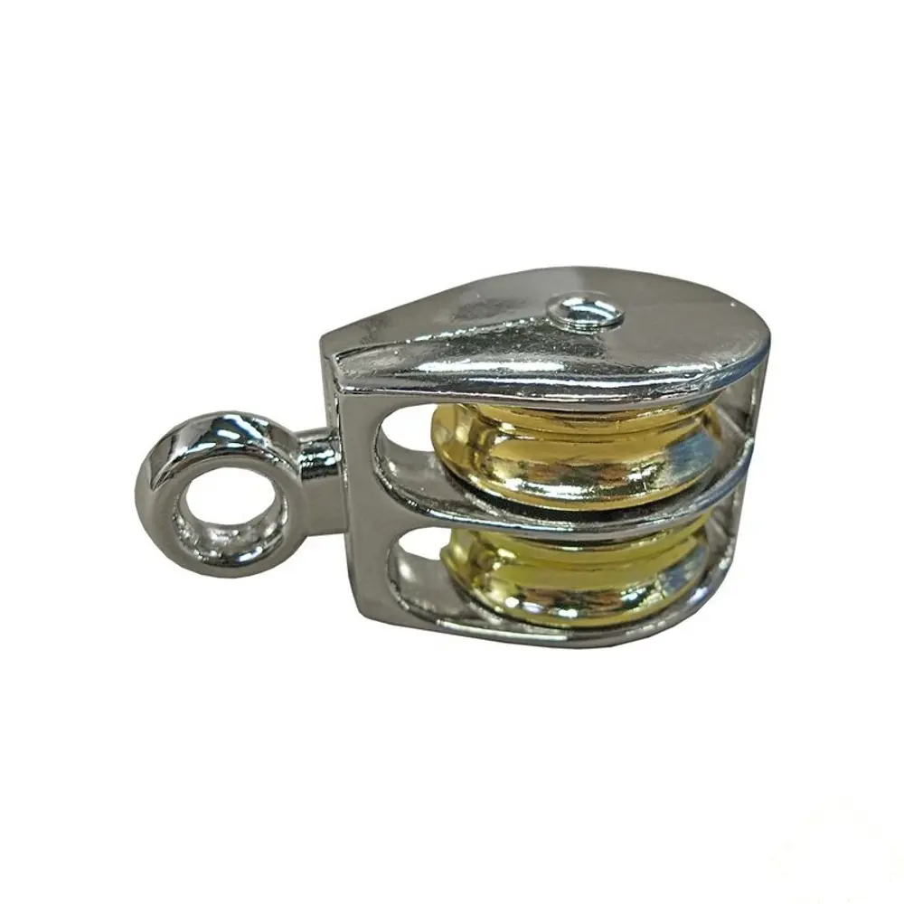 Блок двойной 5х24мм никел.ролик (1 шт) 13379937 STLM-2149107 CHAPUIS 