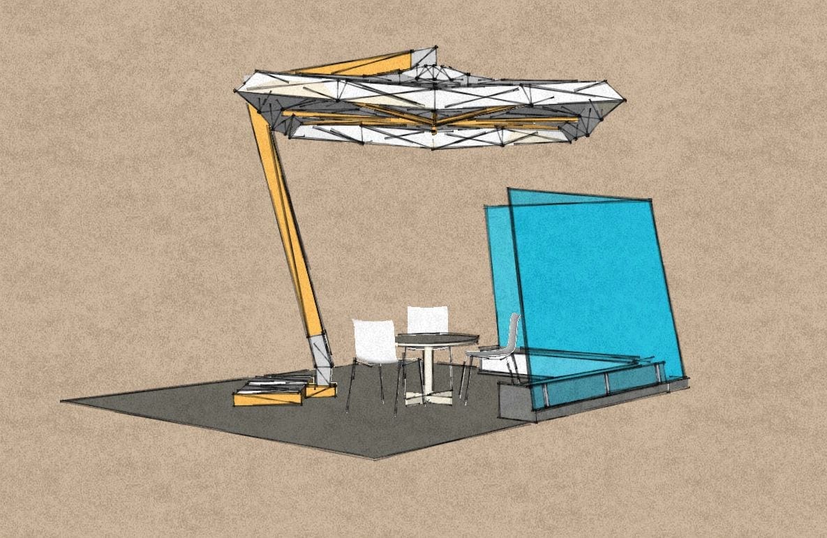 Яркий садовый экран GM MORANDO Bellavista System ARCH-00056540 - Вид №23