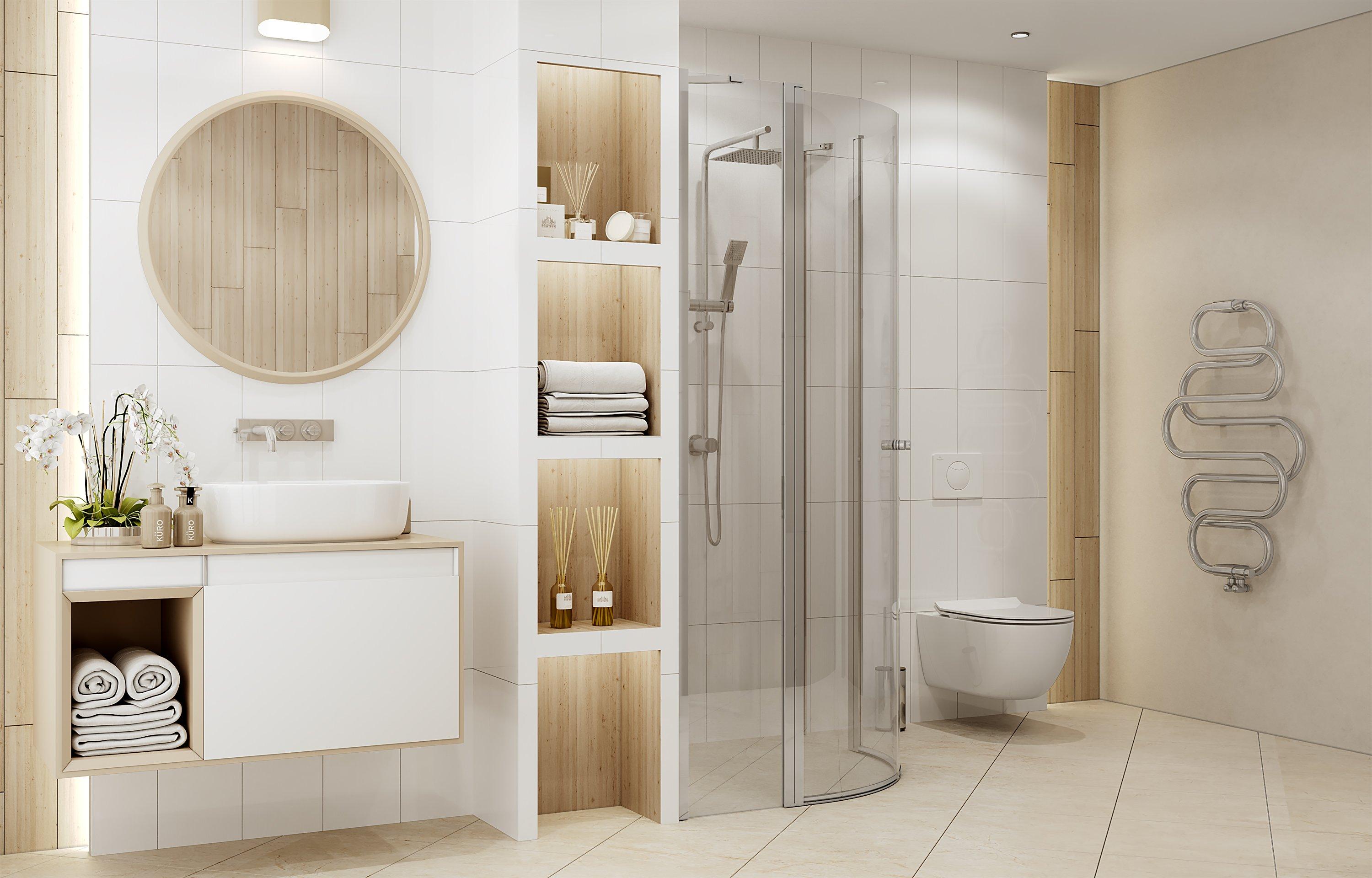 Душевое ограждение Ambassador Nord 13011101 (900x900x2000), 1 место - Вид №3