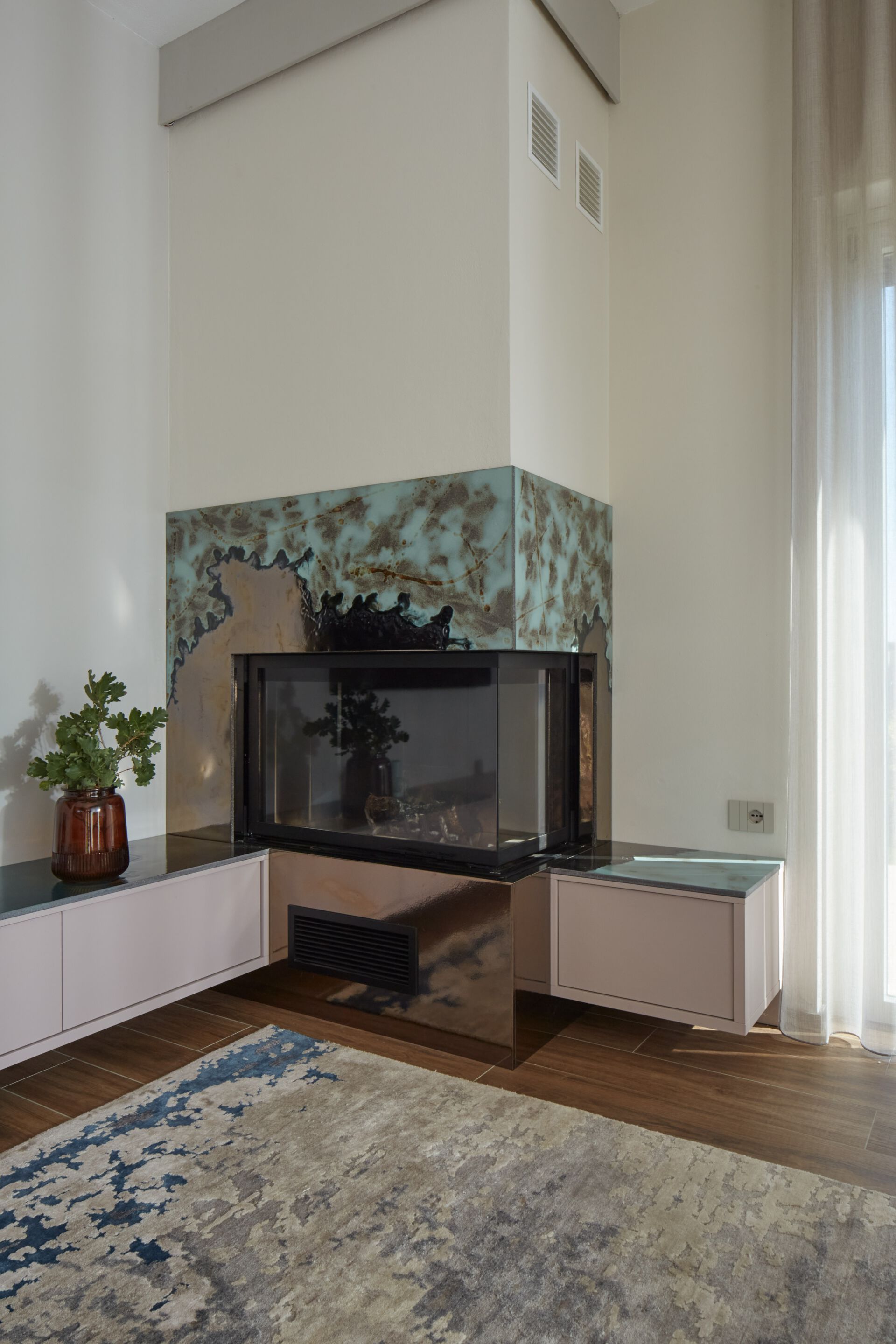 Облицовка из майоликовой лавы для интерьера DOMIZIANI RIVESTIMENTI ARCH-00086842 - Вид №4