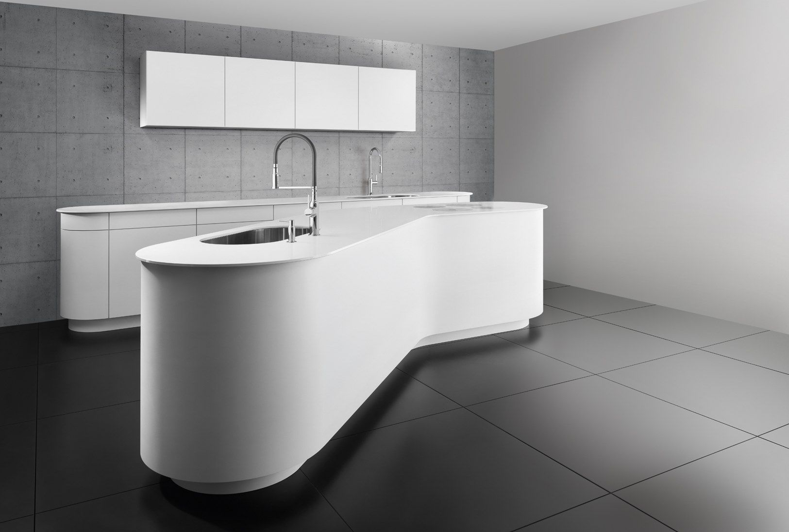 Кухонный смеситель со съемным ручным душем KWC SIN ARCH-00144052 - Вид №8