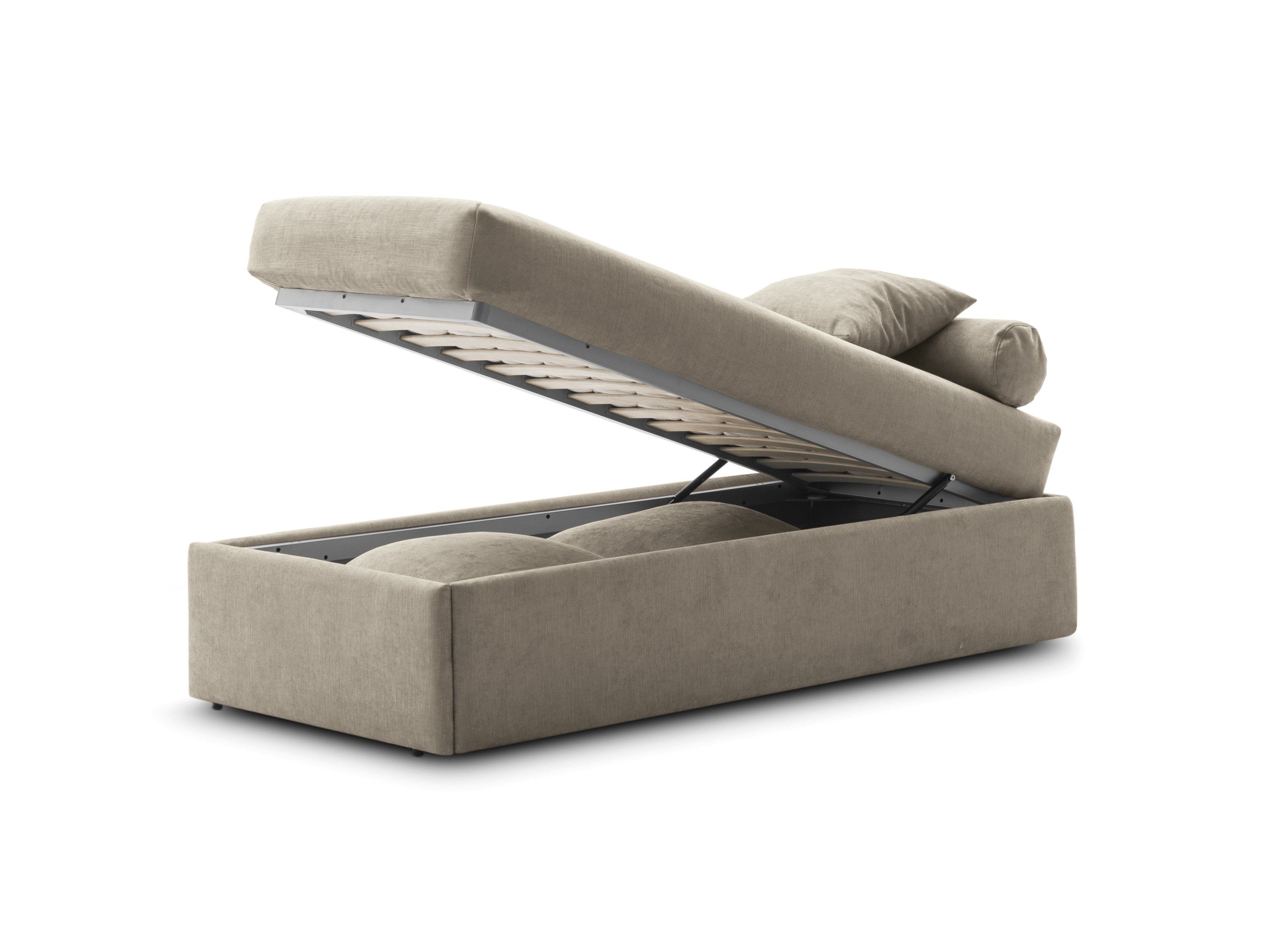 Односпальная кровать с мягким изголовьем Bolzan Iorca ARCH-00152831 - Вид №10
