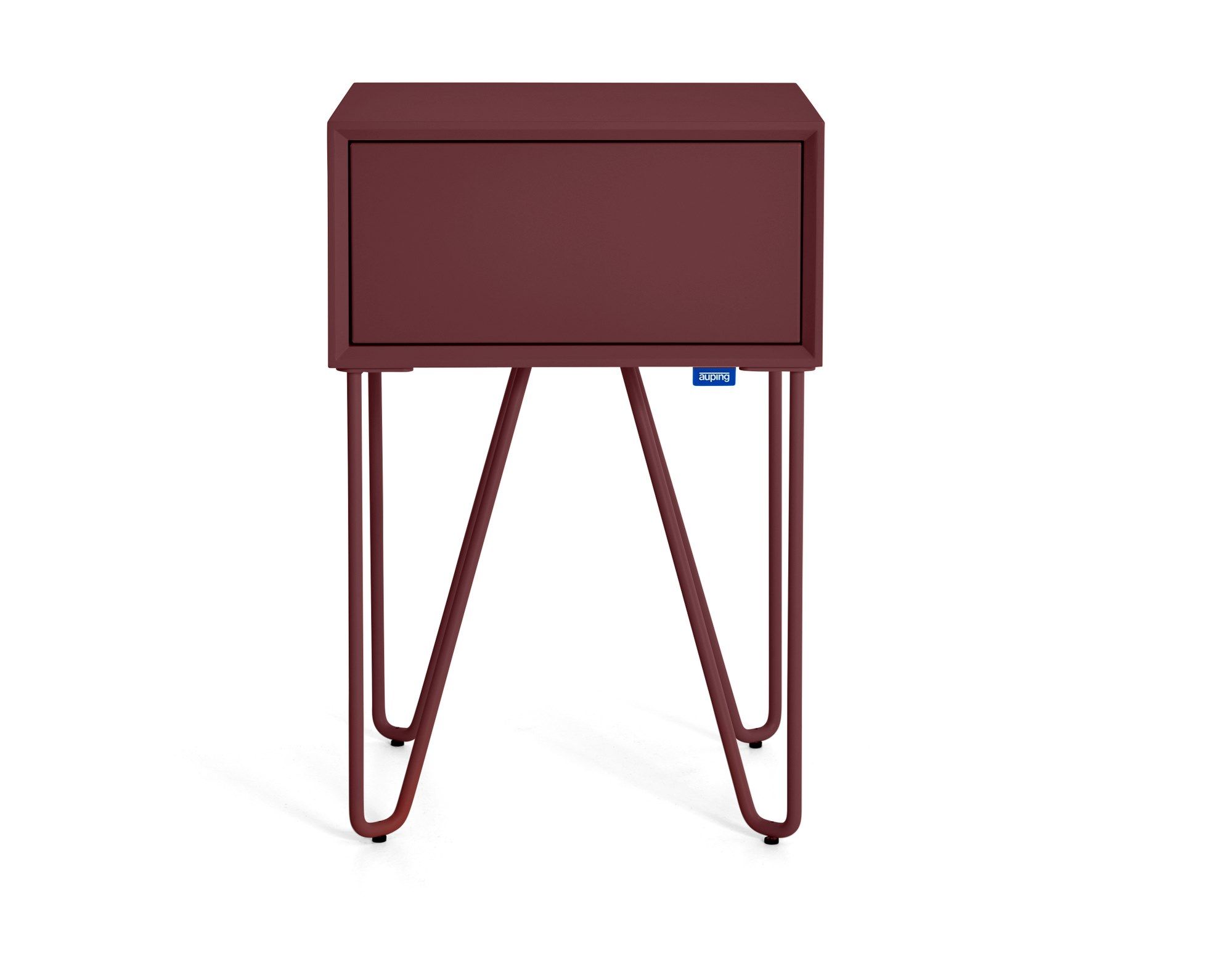 Деревянная и металлическая прикроватная тумбочка с ящиком Auping PIXEL ARCH-00114683 - Вид №13