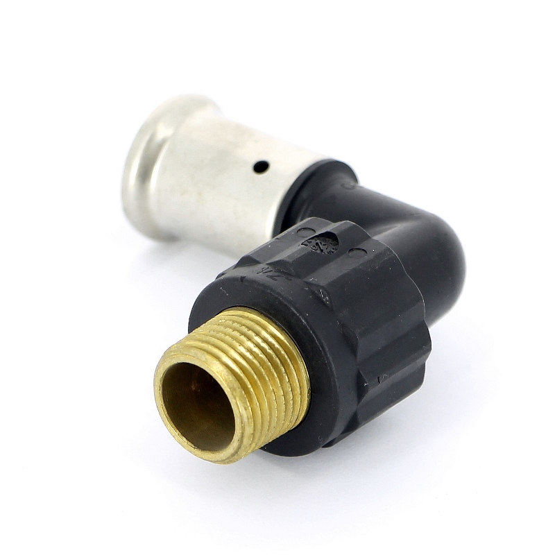 Угол пресс-Н PVDF HENCO 20х1/2" 5PK2004