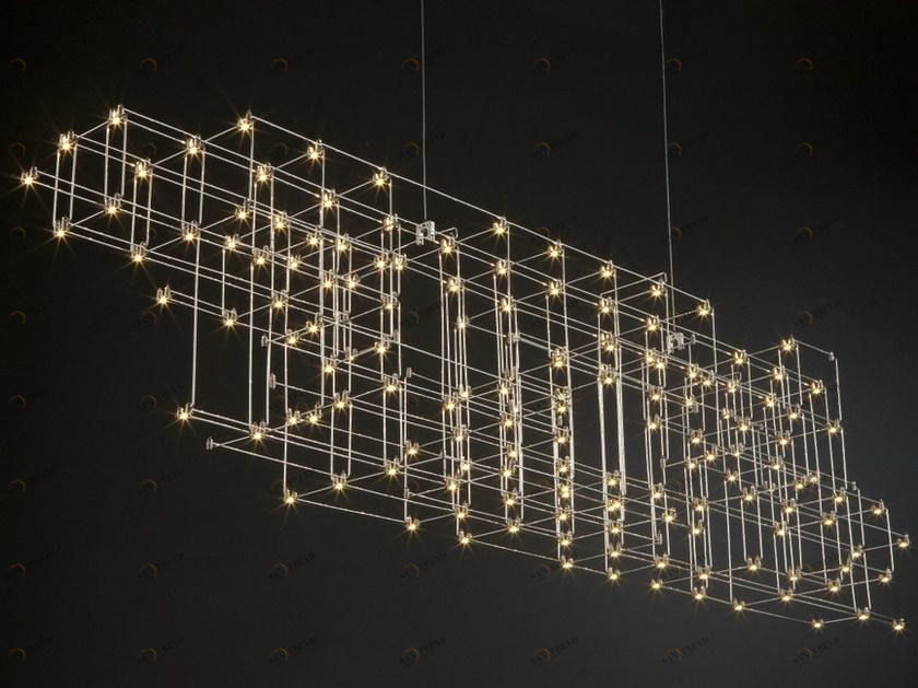 Quasar Подвесной светильник из никеля Orion sun-id-1470258