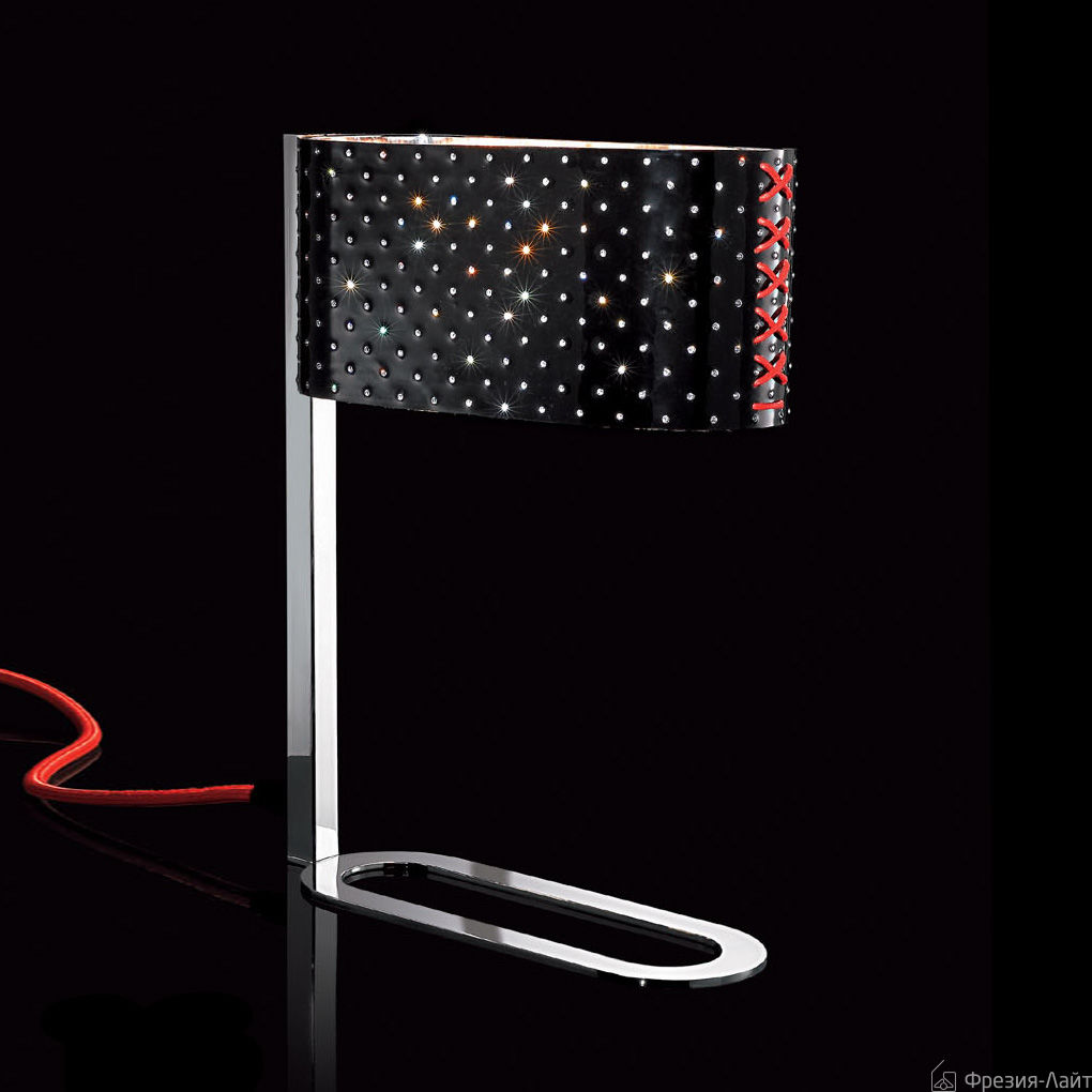 Italamp 2315/L SW Strass crystal glase/C лампа настольная 71340
