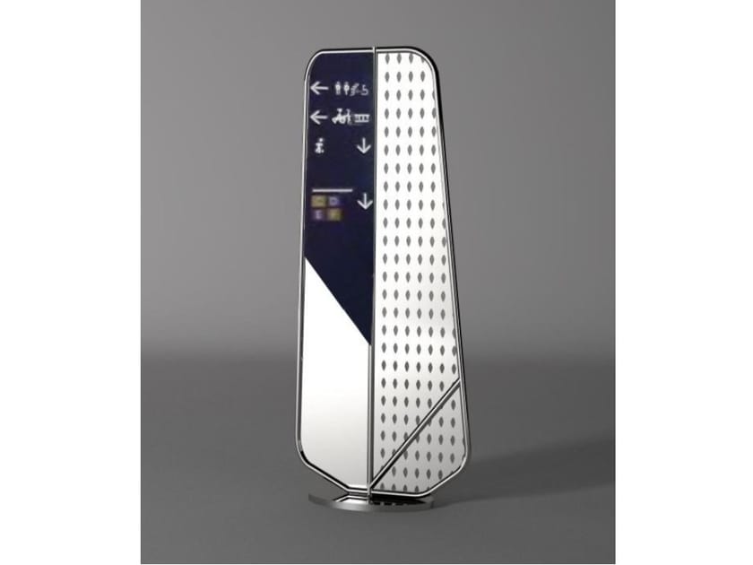 Оцинкованный лист знак знак Viscio Urban Design зеленый ARCH-00055358