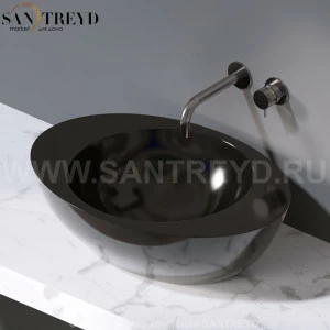 L269.104 Накладная раковина на столешницу  овальная A. e T. Italia ACCENT