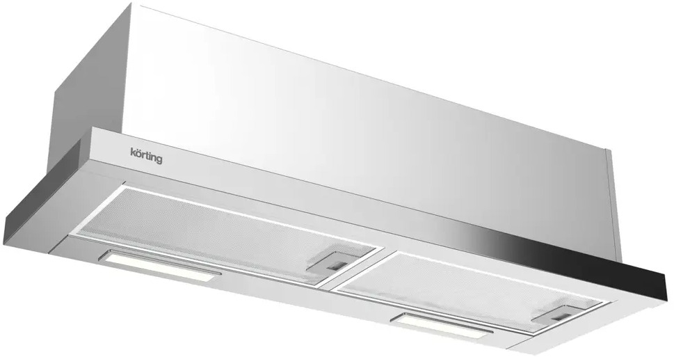 91264534 Встраиваемая вытяжка Korting KHP 9815 X 89.80 см цвет серебристый STLM-0865913