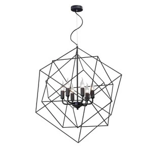 Подвесная люстра Vitaluce V4570-1/6S VITALUCE ДИЗАЙНЕРСКИЕ 328669 Черный