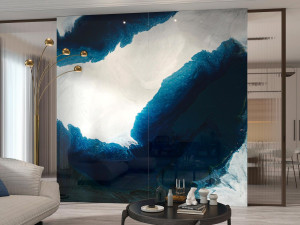 Декоративная панель из алюминия, стекла или ПММА