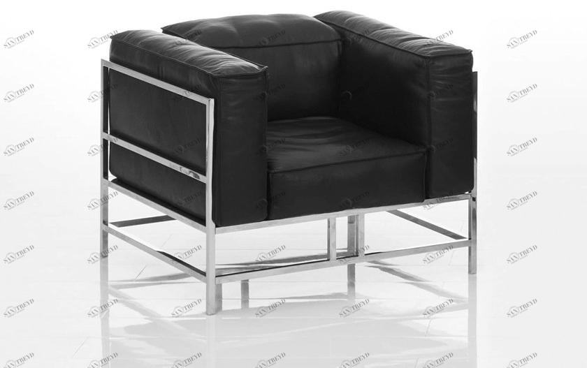 brühl Кожаное кресло с салазками и подлокотниками Easy pieces sun-id-1497675