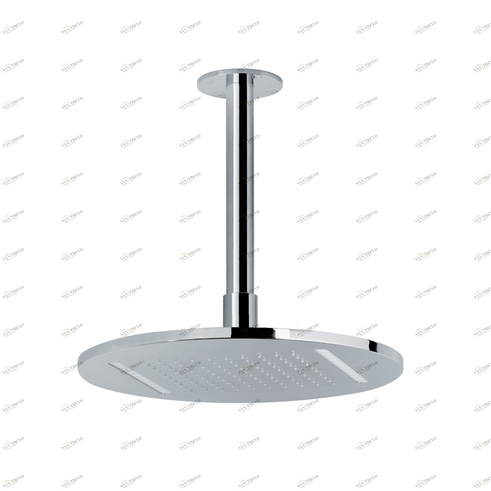 Круглый потолочный дождевой верхний душ из нержавеющей стали  NEWFORM Италия 676