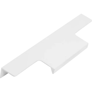 Мебельная ручка-профиль белый 96 мм