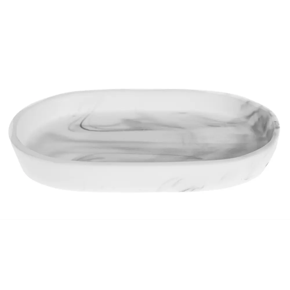 Мыльница Marble полирезина текстура мрамор PROFFI HOME STLM-2011848