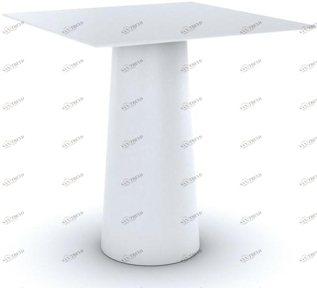 ALMA DESIGN Квадратный садовый стол из полиэтилена sun-id-1484792