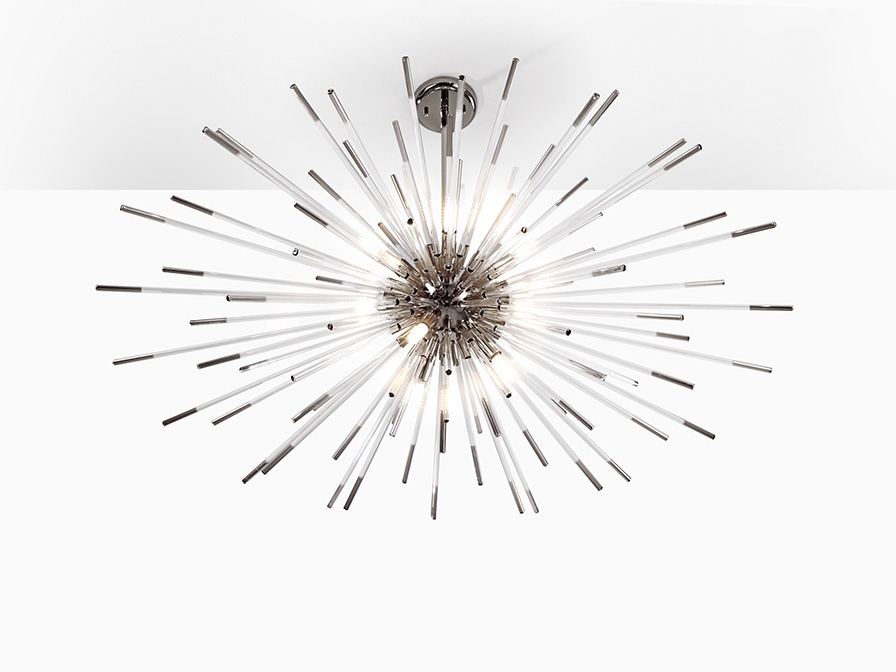 084424 Подвесной светильник 9L хром Schuller Evasion - Вид №5