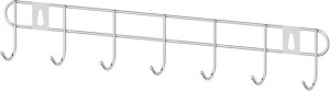 GHI 008 Планка с 7-ю крючками 39 cm SORCOSA Plain